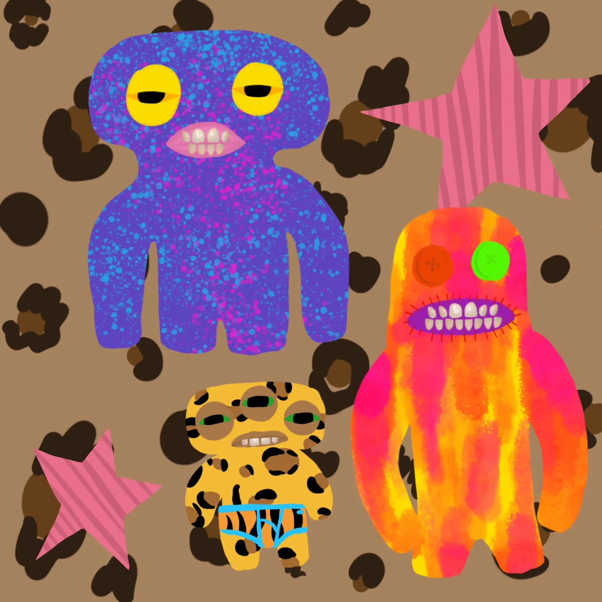 Monstruos leopardo